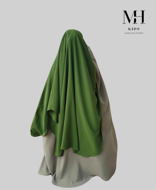 Olive khimar malaisi girls